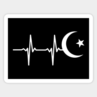 Ramazan Bayram Muslim Heartbeats Magnet